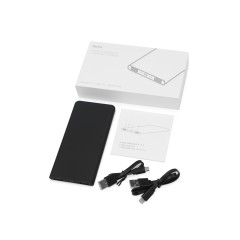 Внешний аккумулятор с подсветкой логотипа Faros, soft-touch, 4000 mAh