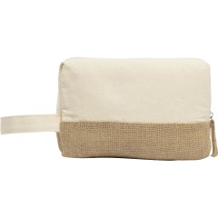 Косметичка Jute с ручкой из хлопка и джута