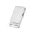 Флеш-карта USB 2.0 с магнитным замком Vigo, белый/серебристый Флеш-карта USB 2.0 с магнитным замком Vigo, белый/серебристый