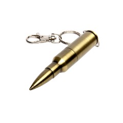 Флешка в виде патрона от AK-47 USB 2.0, , бронзовый