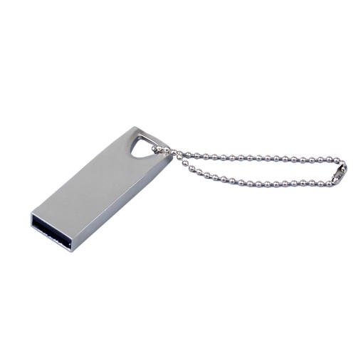 USB 2.0-флешка с мини чипом, компактный дизайн, стильное отверстие для цепочки
