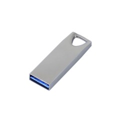 USB 2.0-флешка с мини чипом, компактный дизайн, стильное отверстие для цепочки