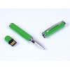 USB-флешка в виде ручки с мини чипом USB 2.0, зеленый USB-флешка в виде ручки с мини чипом USB 2.0, зеленый