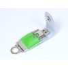 USB-флешка в виде брелка USB 2.0, зеленый USB-флешка в виде брелка USB 2.0, зеленый