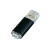 Флешка промо прямоугольной формы c прозрачным колпачком USB 2.0, , черный Флешка промо прямоугольной формы c прозрачным колпачком USB 2.0, , черный