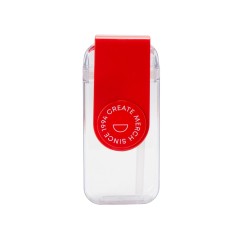 Бутылка для воды JUICY DRINK BOX, 290 мл с тампопечатью