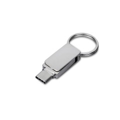 Флешка Mercury USB 2.0, серебристый