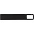 USB 2.0- флешка c подсветкой логотипа Hook LED, темно-серый, белая подсветка