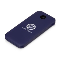 Внешний беспроводной аккумулятор с подсветкой лого Astro, soft-touch, 10000 mAh