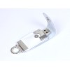 USB-флешка в виде брелка USB 2.0, белый USB-флешка в виде брелка USB 2.0, белый