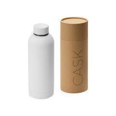 Вакуумная термобутылка с медной изоляцией Cask, soft-touch, тубус, 500 мл