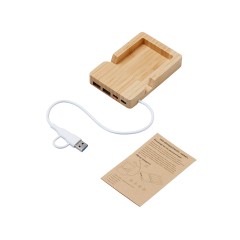 USB-хаб Memo, 2*USB, 2*Type C