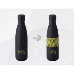Вакуумная термобутылка Vacuum bottle C1, soft touch,  с УФ-печатью