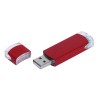 Флешка промо прямоугольной классической формы USB 2.0, , красный Флешка промо прямоугольной классической формы USB 2.0, , красный