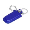 Флешка в массивном корпусе с кожаным чехлом USB 2.0, , синий Флешка в массивном корпусе с кожаным чехлом USB 2.0, , синий
