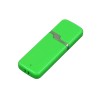 Флешка промо прямоугольной формы c оригинальным колпачком USB 2.0, , зеленый Флешка промо прямоугольной формы c оригинальным колпачком USB 2.0, , зеленый