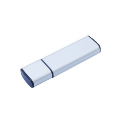 USB-флешка металлическая 3.0 с колпачком USB 3.0, серебро