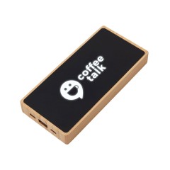 Внешний аккумулятор с подсветкой лого и солнечной панелью Reedia S1, 10000 mAh