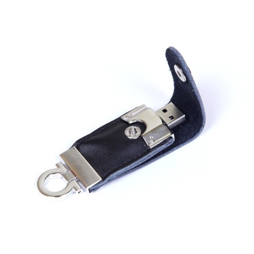 USB-флешка в виде брелка USB 2.0, черный