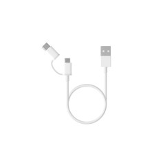 Кабель Mi 2-in-1 USB Cable Micro-USB to Type C, 30 см