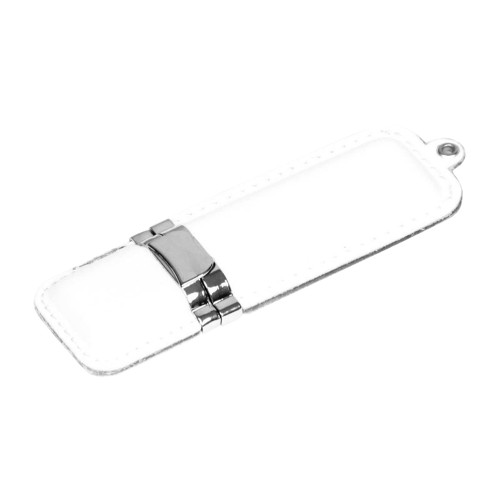 Флешка классической прямоугольной формы USB 2.0, , белый