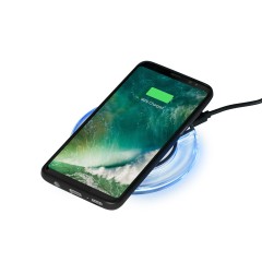 Беспроводное зарядное устройство  Pod со светодиодной подсветкой