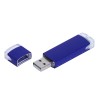Флешка промо прямоугольной классической формы USB 2.0, , синий Флешка промо прямоугольной классической формы USB 2.0, , синий