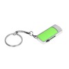 Флешка прямоугольной формы USB 2.0, выдвижной механизм с мини чипом,, зеленый/серебристый Флешка прямоугольной формы USB 2.0, выдвижной механизм с мини чипом,, зеленый/серебристый