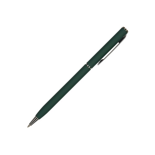Ручка шариковая автоматическая BrunoVisconti® PALERMO цвет корпуса зеленый, soft-touch, 0.7 мм