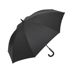 Зонт-трость Carbon с куполом из переработанного пластика