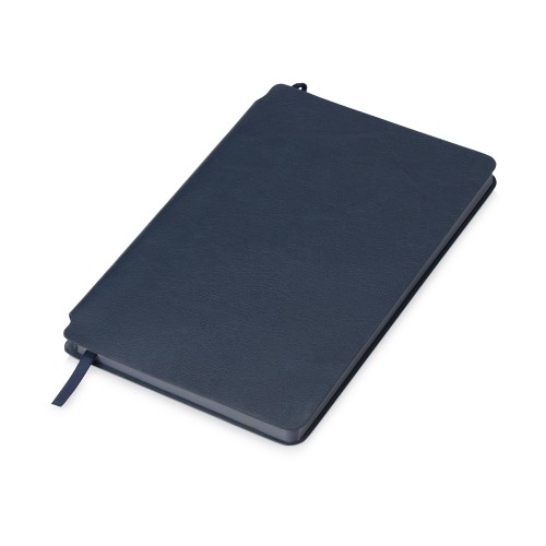 Блокнот Notepeno А5 с тонированными линованными страницами, темно-синий