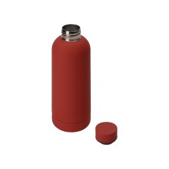Вакуумная термобутылка с медной изоляцией Cask, soft-touch, тубус, 500 мл