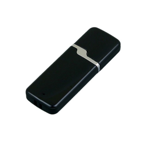 Флешка 3.0 промо прямоугольной формы c оригинальным колпачком USB 3.0, , черный
