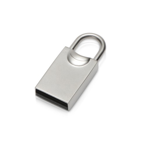 USB-флешка 2.0 Lock USB 2.0, серебристый