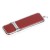 Флешка компактной формы USB 2.0, , коричневый/серебристый