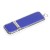 Флешка компактной формы USB 2.0, , синий/серебристый