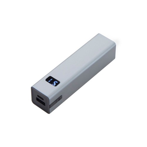 Внешний аккумулятор Rail, 5000 mAh, темно-серый