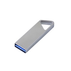 USB 3.0-флешка с мини чипом, компактный дизайн, отверстие треугольной формы для цепочки