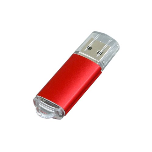 Флешка 3.0 промо прямоугольной формы c прозрачным колпачком USB 3.0, , красный