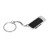 Флешка прямоугольной формы USB 2.0, выдвижной механизм с мини чипом,, черный/серебристый Флешка прямоугольной формы USB 2.0, выдвижной механизм с мини чипом,, черный/серебристый