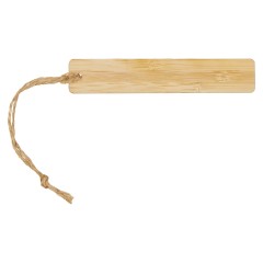 Закладка с линейкой из бамбука Bookmark