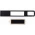 USB 2.0- флешка c подсветкой логотипа Hook LED, темно-серый, белая подсветка