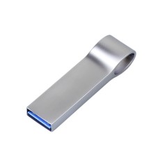 USB 2.0-флешка с мини чипом, компактный дизайн, боковое отверстие для цепочки