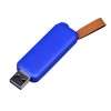 USB-флешка промо прямоугольной формы USB 3.0, выдвижной механизм, синий USB-флешка промо прямоугольной формы USB 3.0, выдвижной механизм, синий