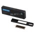 USB 2.0- флешка c подсветкой логотипа Hook LED, темно-серый, белая подсветка
