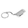 Флешка прямоугольной формы USB 2.0, выдвижной механизм с мини чипом,, серебристый Флешка прямоугольной формы USB 2.0, выдвижной механизм с мини чипом,, серебристый
