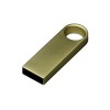 USB 3.0-флешка с мини чипом и круглым отверстием, золотистый