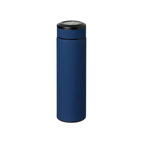 Вакуумный термос Vacuum Flask C1, soft touch, 420мл, темно-синий