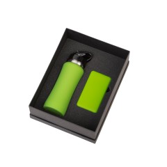 Подарочный набор COLOR IT с бутылкой для воды и повербанком, 5000 mAh