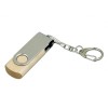 Флешка промо поворотный механизм USB 2.0, , натуральный Флешка промо поворотный механизм USB 2.0, , натуральный